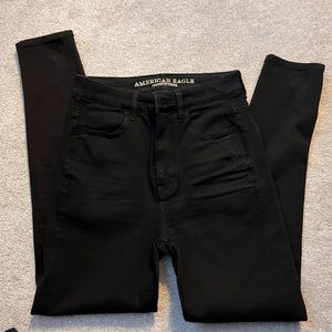 American eagle black denim jeans Super Stretch X4